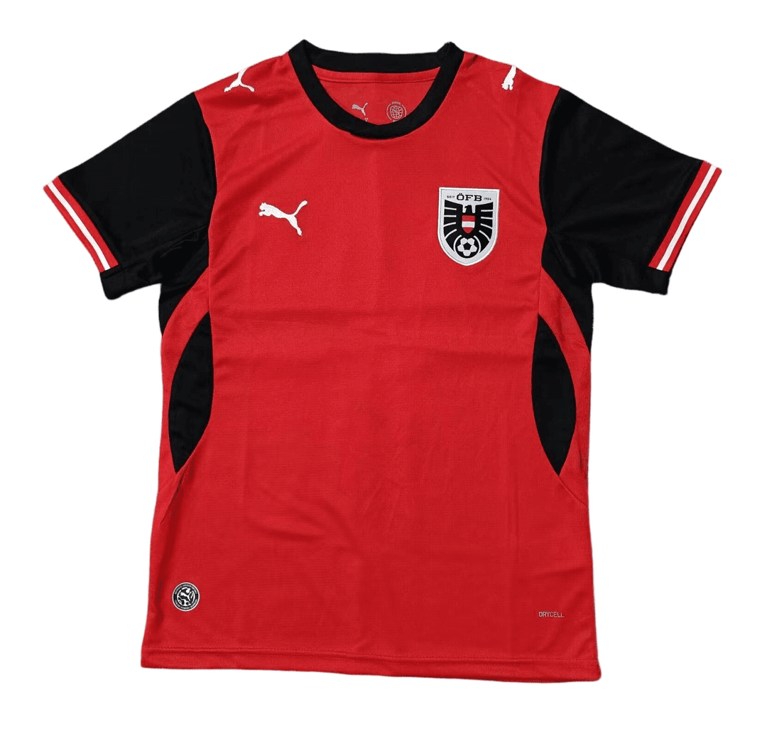 Austria Soccer Jersey Home Custom Shirt World Cup 2026 thumbnail 3