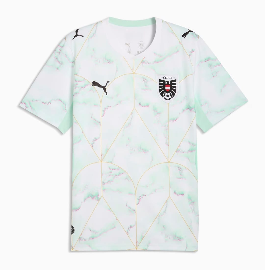 Austria Soccer Jersey Away Custom Shirt World Cup 2026 thumbnail 1