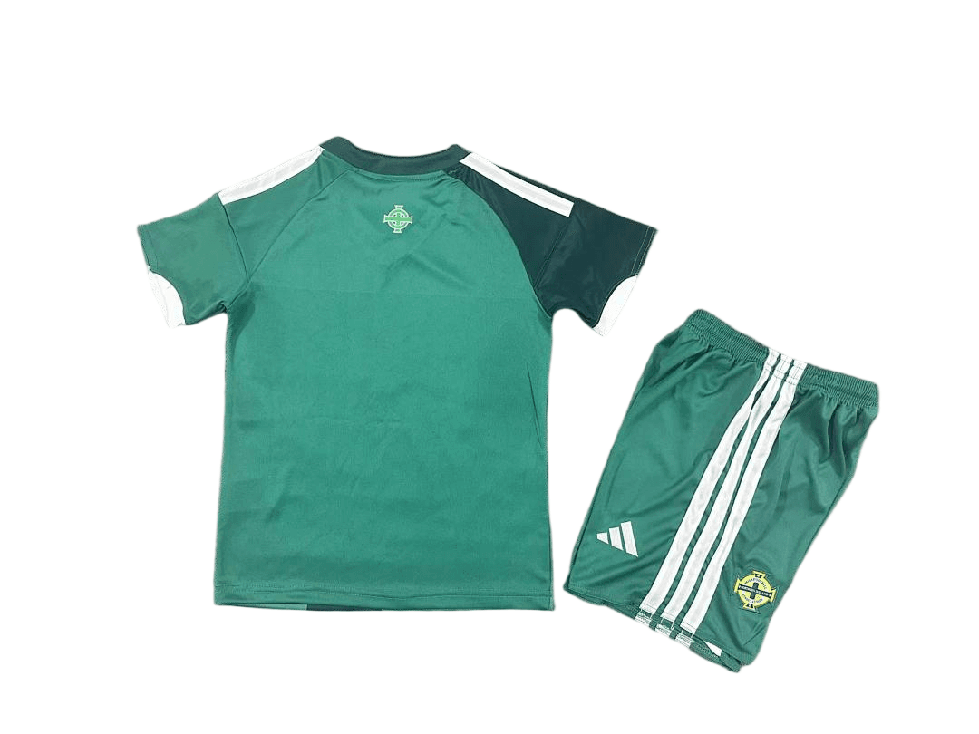 Northern Ireland Soccer Jersey Home Kids Kit Jersey+Shorts 2026 - World Cup thumbnail 2