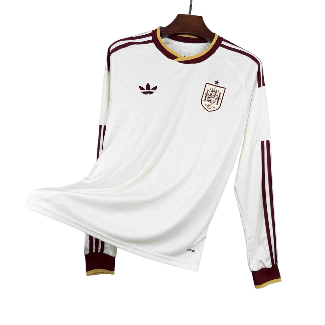 Spain 2026 World Cup Away Long-Sleeve Jersey (Fan version) thumbnail 3