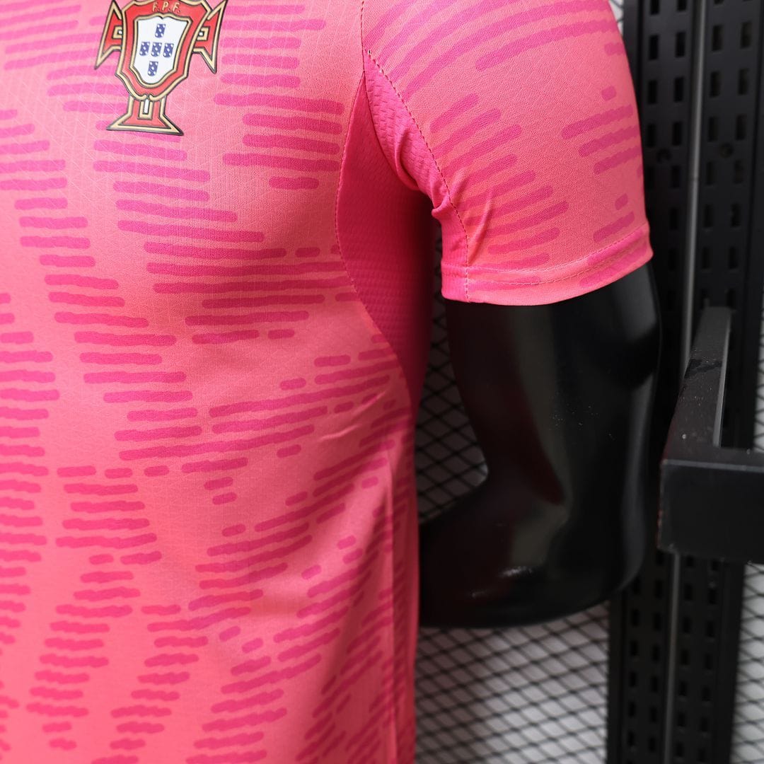 2026 Portugal Pink Goalkeeper World Cup Jersey thumbnail 11