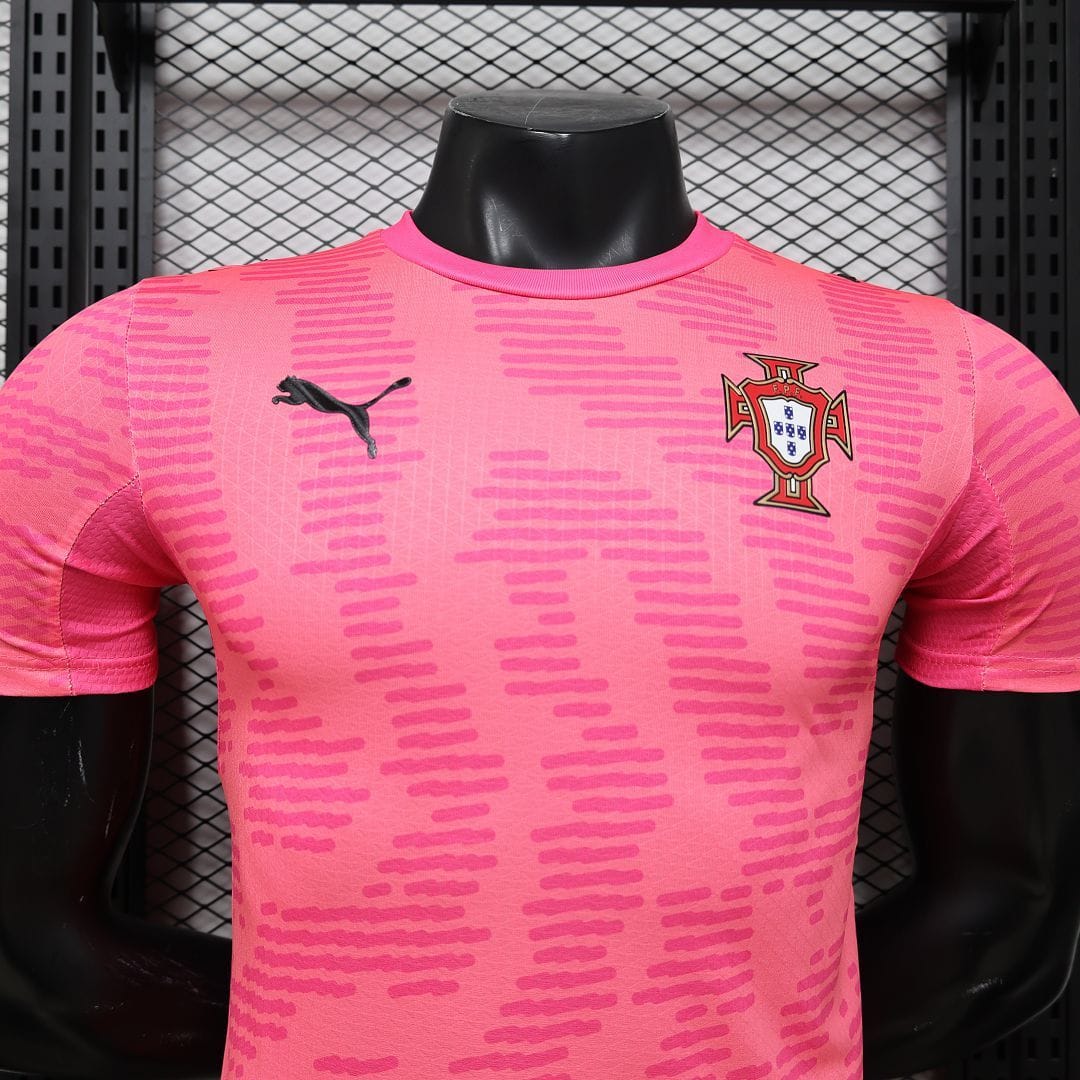 2026 Portugal Pink Goalkeeper World Cup Jersey thumbnail 8