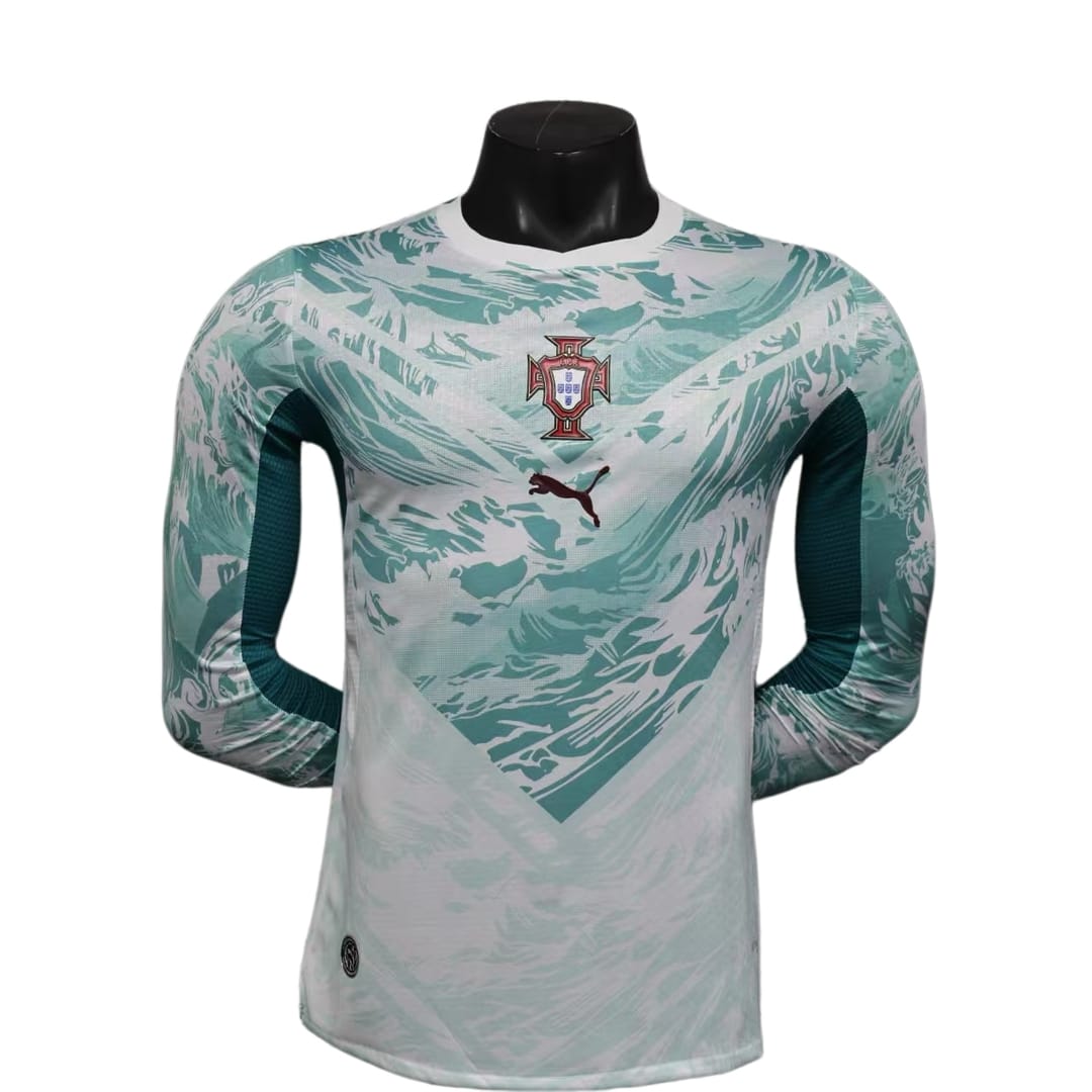 2026 Portugal World Cup Away Long-Sleeve Jersey (Player Version) thumbnail 1