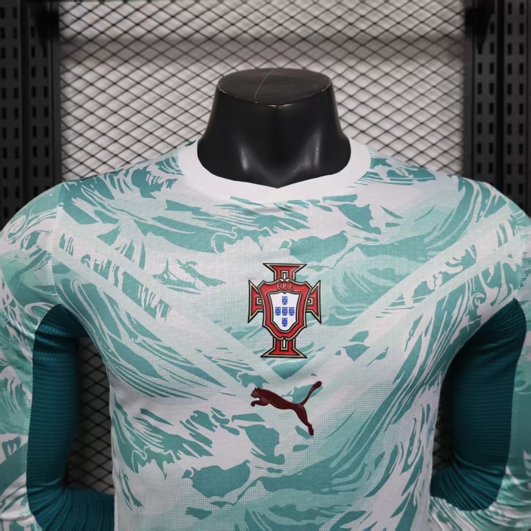 2026 Portugal World Cup Away Long-Sleeve Jersey (Player Version) thumbnail 4