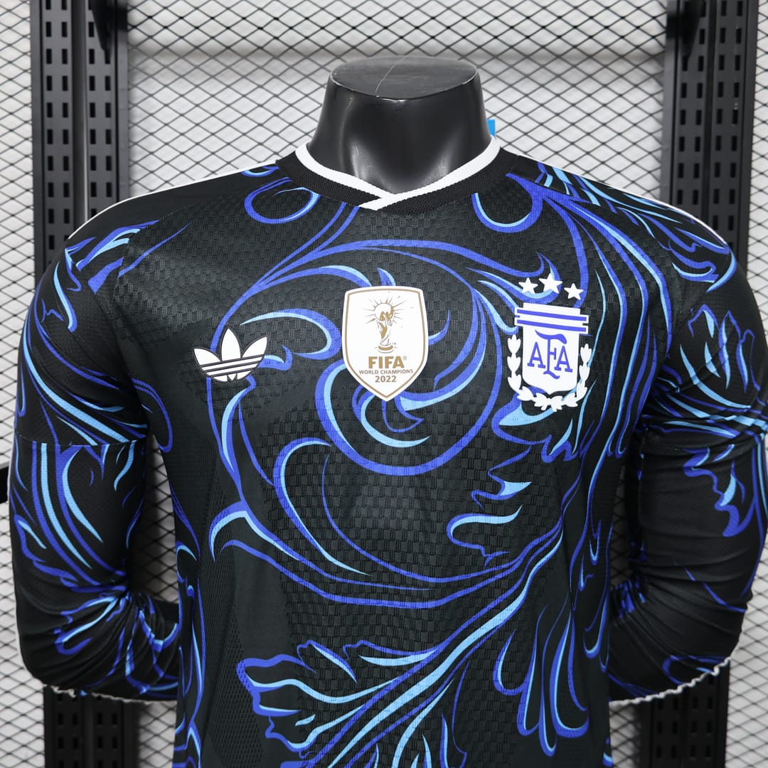 Argentina national football team away long-sleeved jersey (player version) for the 2026 World Cup thumbnail 3