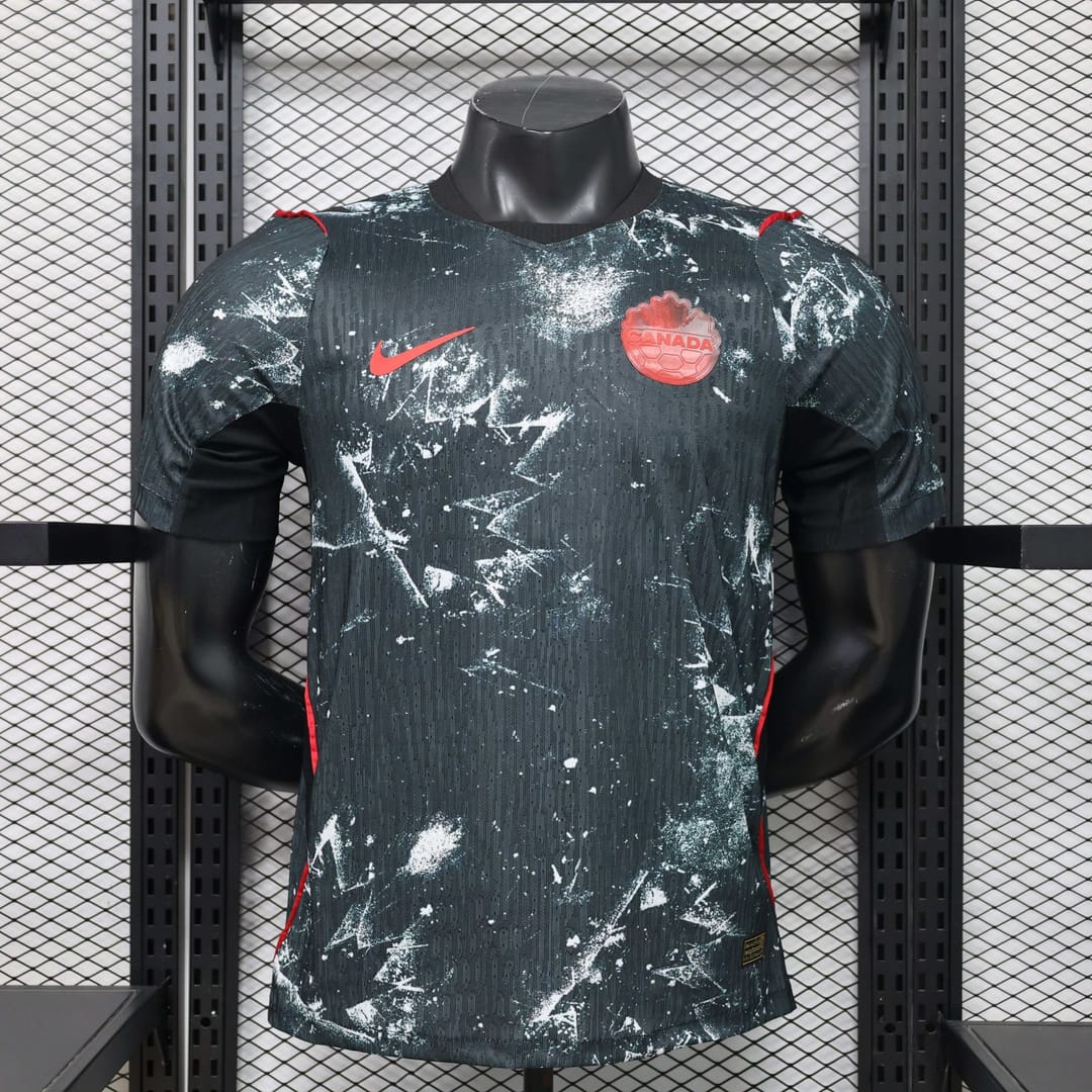 Canada Authentic Soccer Jersey Away Shirt World Cup 2026 thumbnail 10
