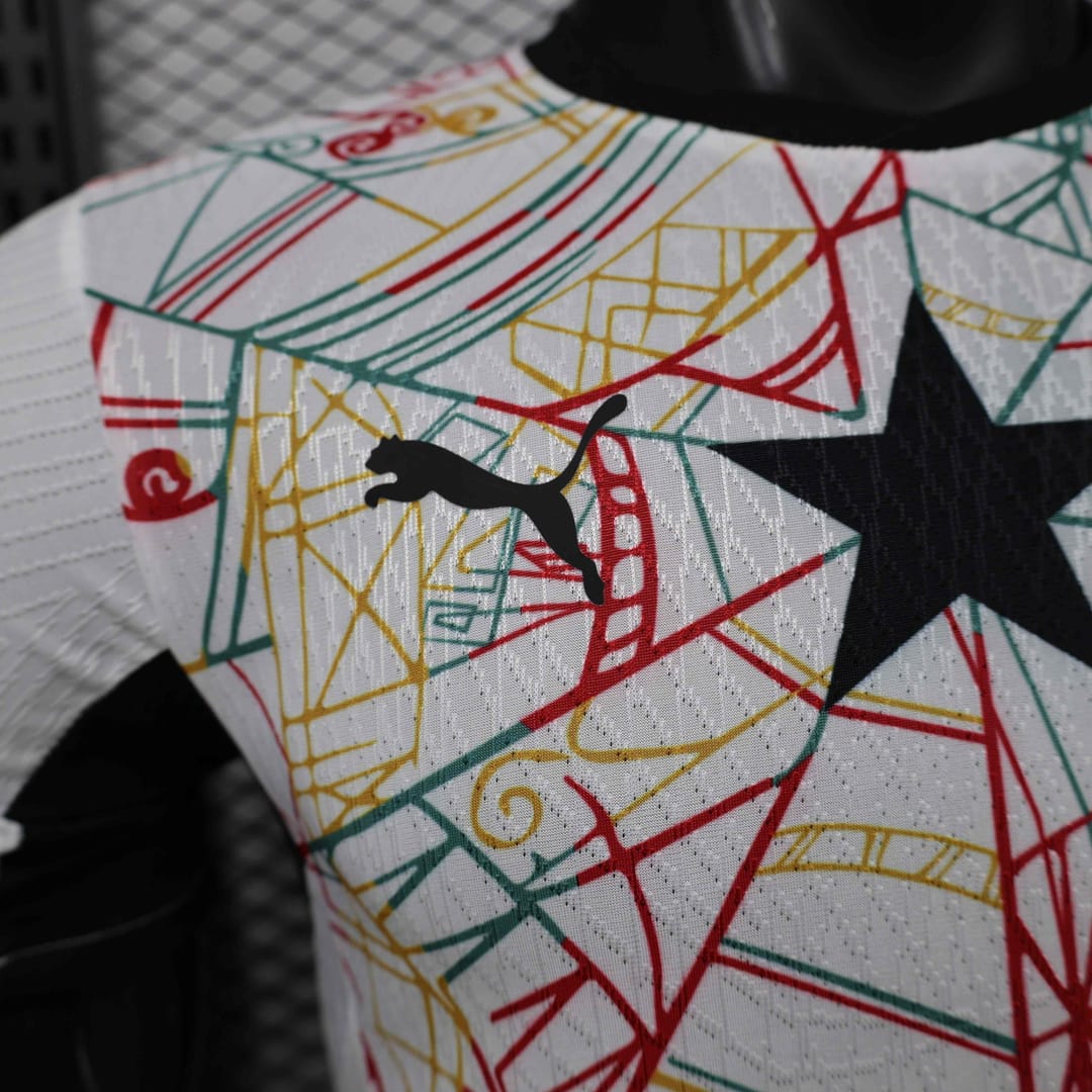 2026 Ghana Home World Cup Soccer Jersey Player Version thumbnail 2