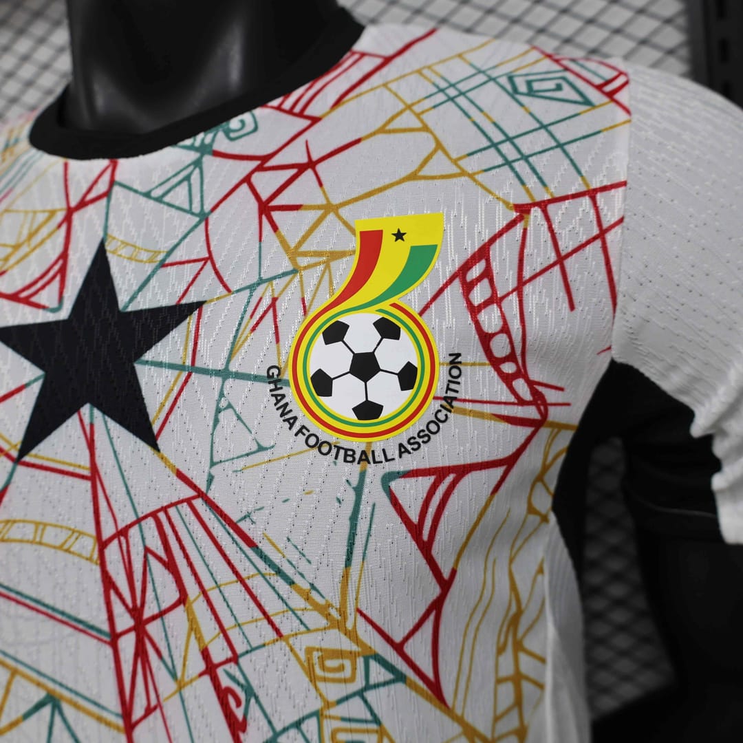 2026 Ghana Home World Cup Soccer Jersey Player Version thumbnail 5