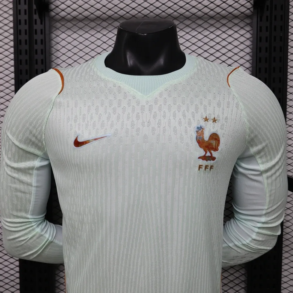 France World Cup 2026 Away Long Sleeve Kit & Jersey Player Version thumbnail 3