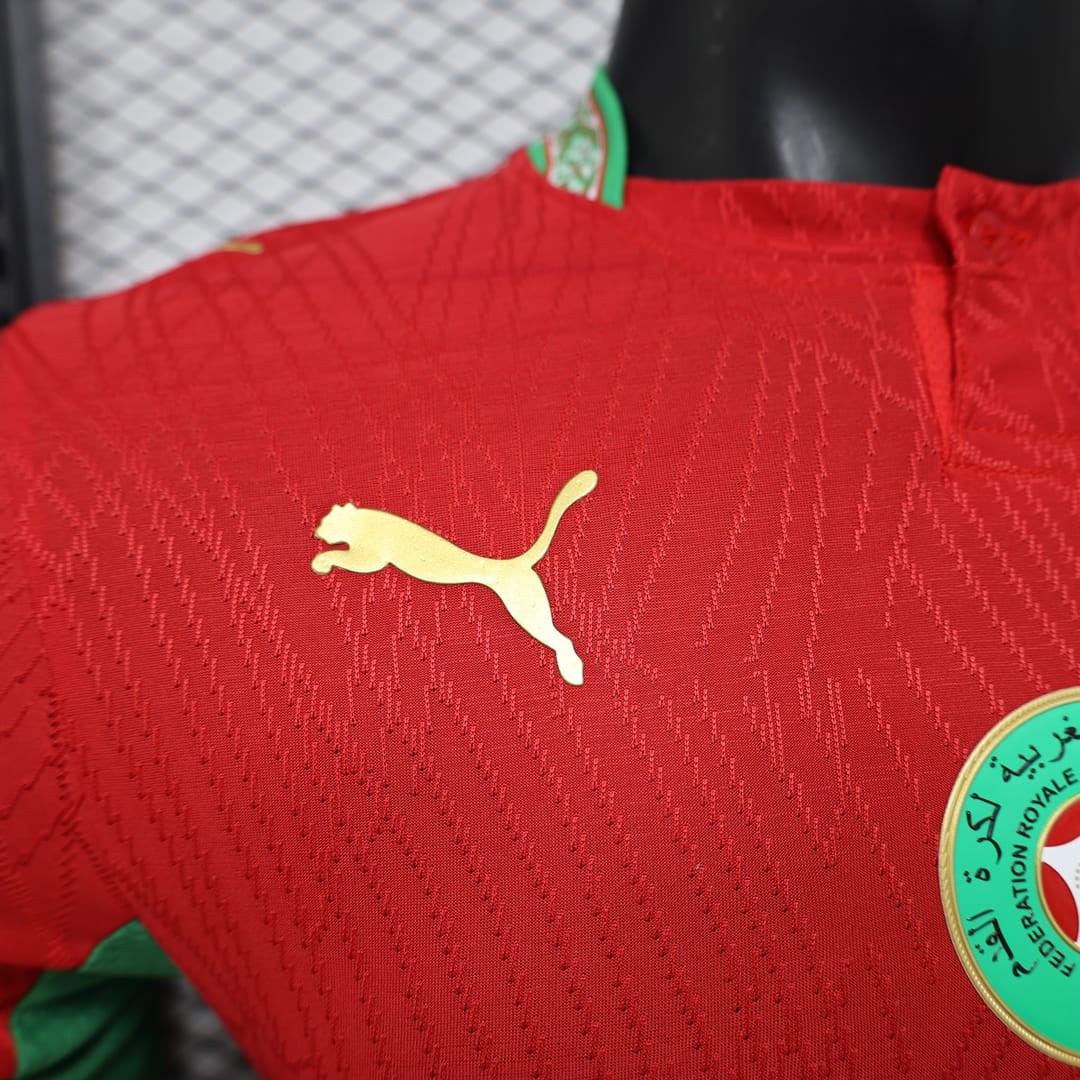 Morocco World Cup 2026 Home Player Version Kit & Jersey thumbnail 2