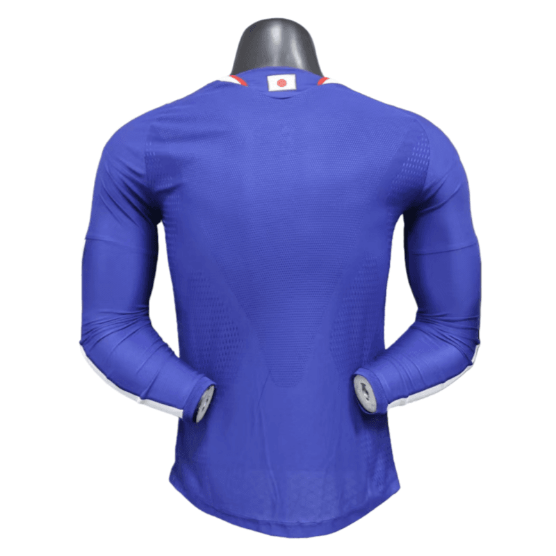 Japan 2026 World Cup Home Long Sleeve Football jersey Player version thumbnail 2
