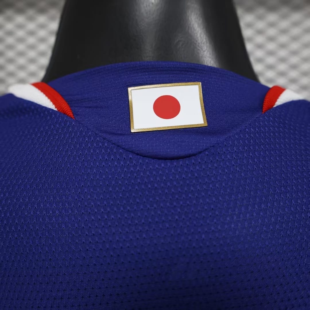 Japan 2026 World Cup Home Long Sleeve Football jersey Player version thumbnail 7
