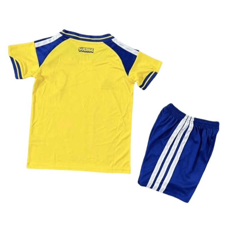 Sweden World Cup 2026 Home Kids Kit & Jersey + Shorts thumbnail 2