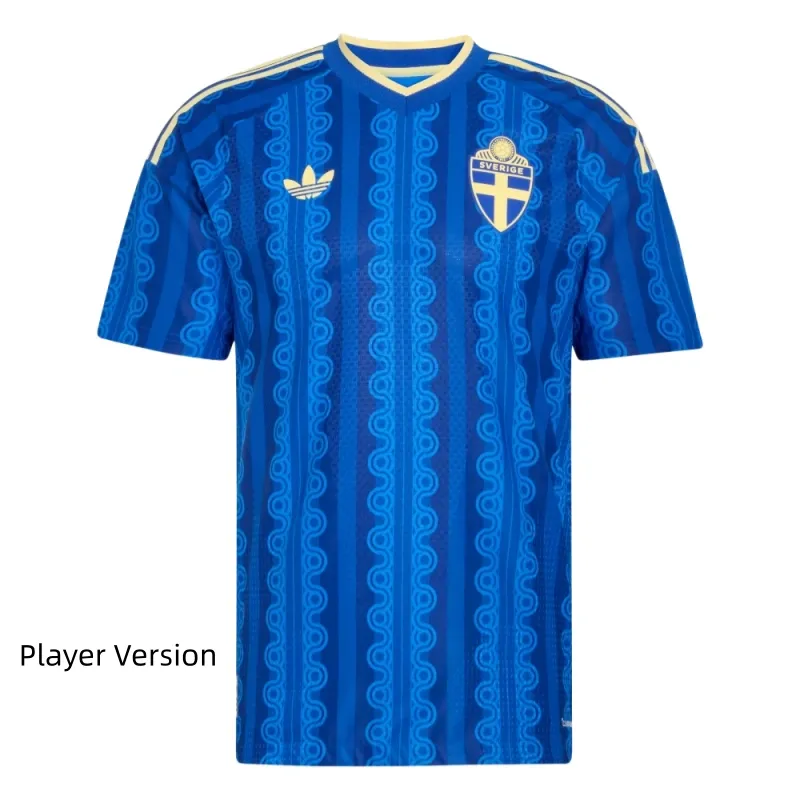 Sweden World Cup 2026 Away Player Version Kit & Jersey thumbnail 3