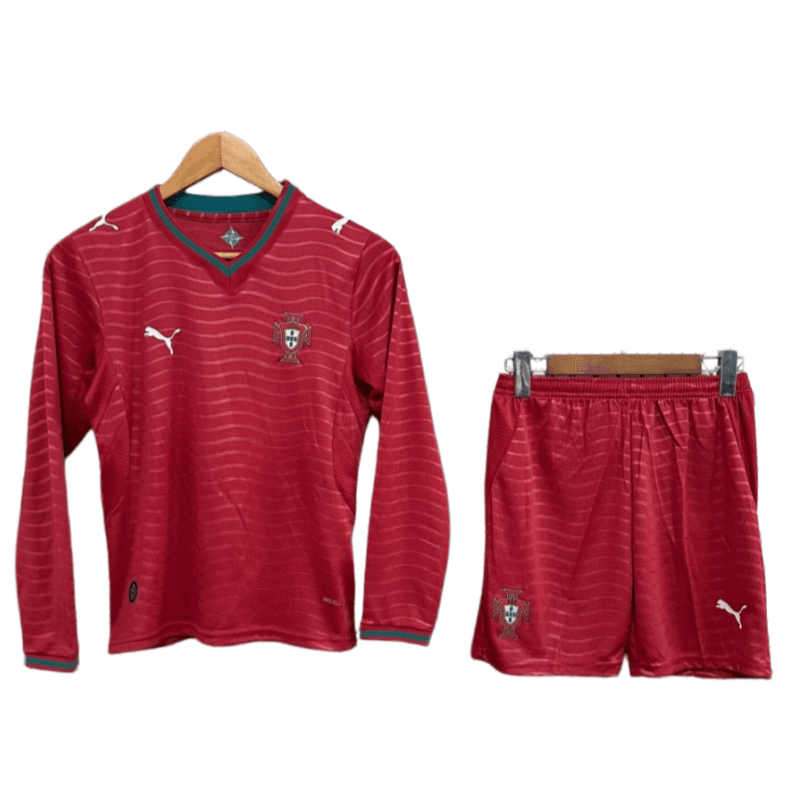 Portugal World Cup 2026 Home Kids Kit & Jersey + Shorts thumbnail 3