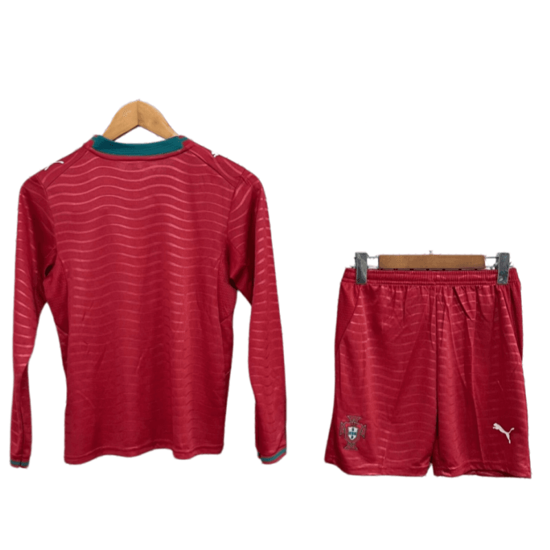 Portugal World Cup 2026 Home Kids Kit & Jersey + Shorts thumbnail 2