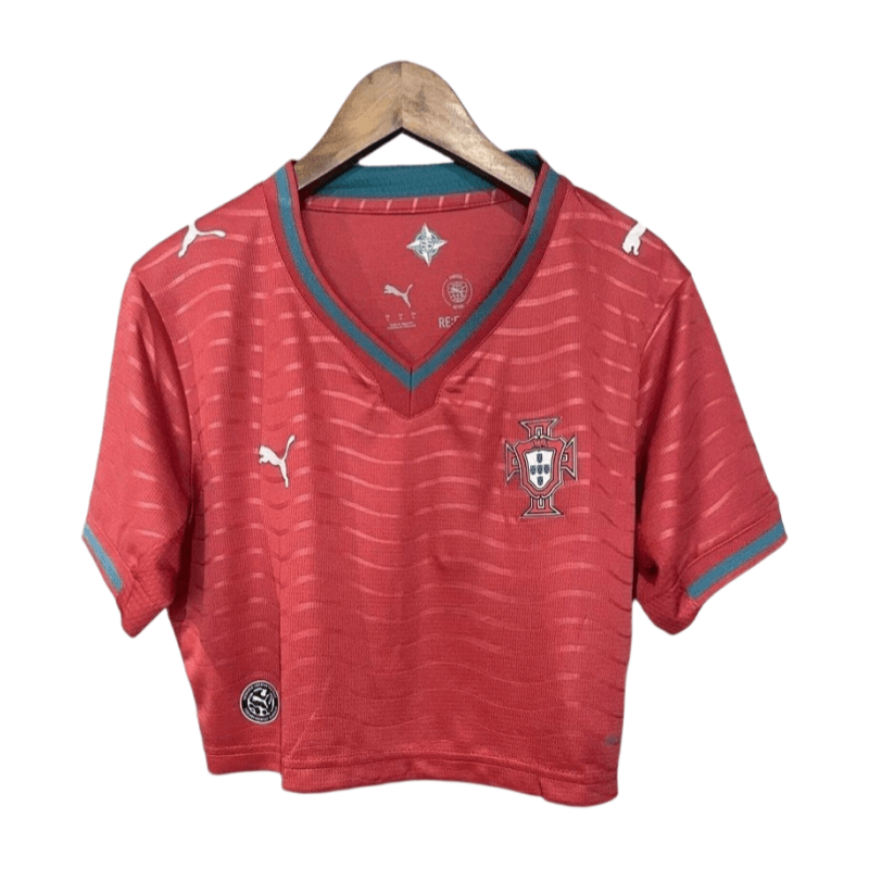 Portugal World Cup 2026 Home Women's Crop Top thumbnail 1