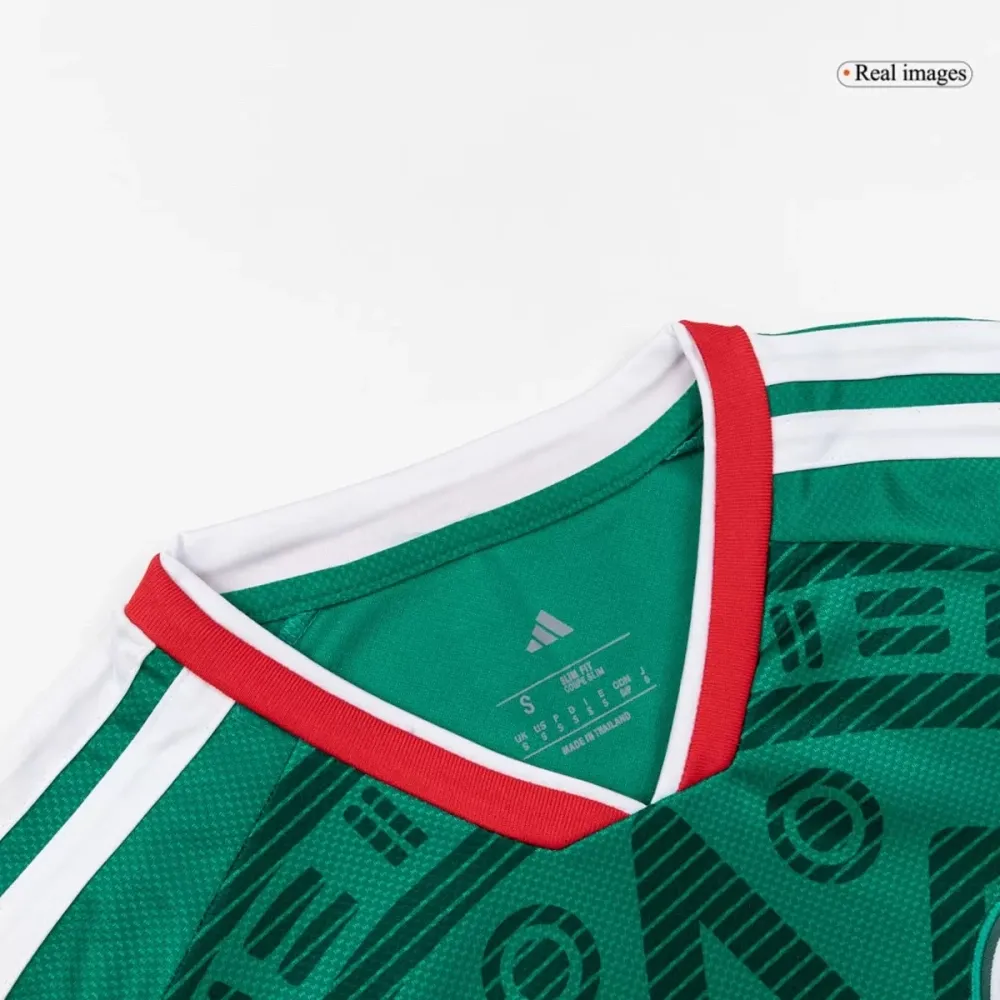 2026 World Cup Mexico Home Kids Full Kit Football jersey Fan edition thumbnail 4
