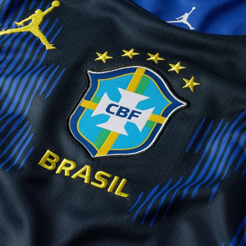 Brazil 2026 World Cup Away Short Sleeve Kit & Jersey Fan Version thumbnail 3