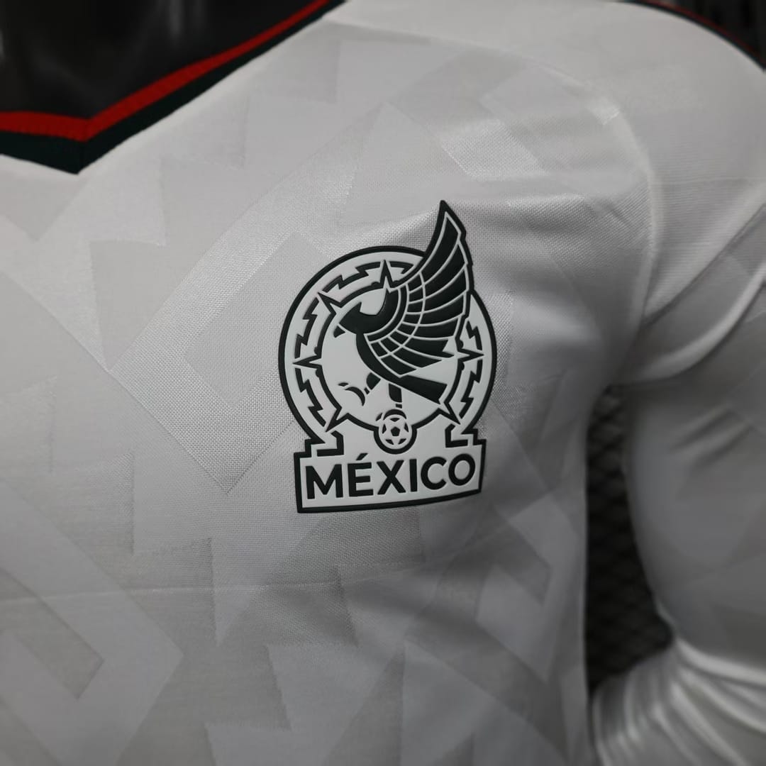 2026 Mexico World Cup Away Long Sleeve Football jersey Player version thumbnail 5