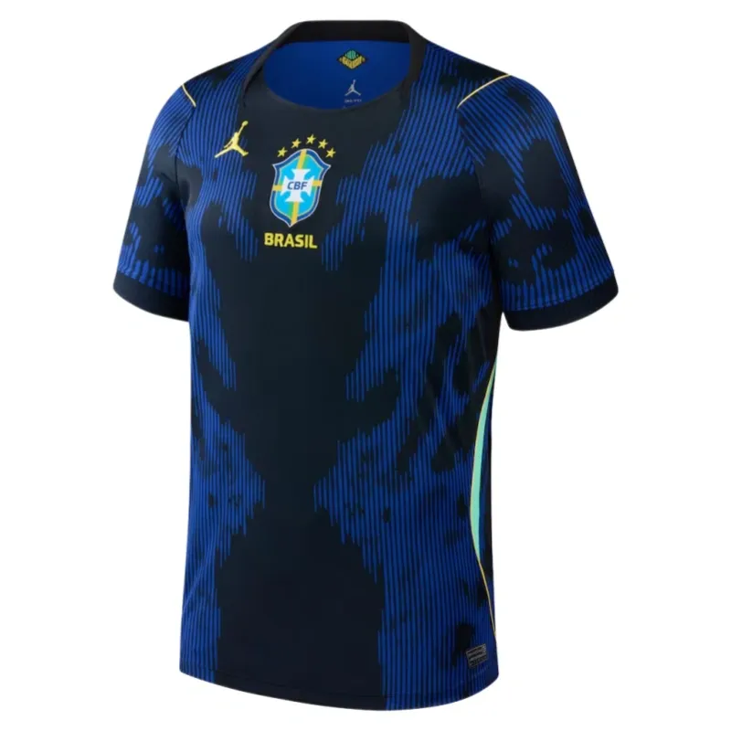 Brazil 2026 World Cup Away Short Sleeve Kit & Jersey Fan Version thumbnail 1