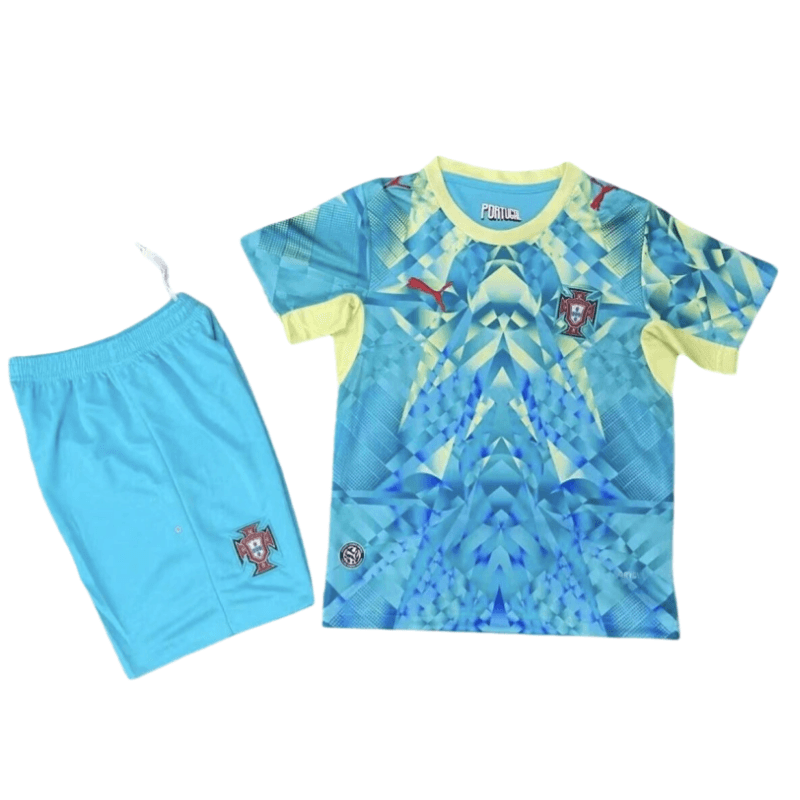 2026 Portugal World cup Goalkeeper Kids Football jersey Kit Fan version thumbnail 1