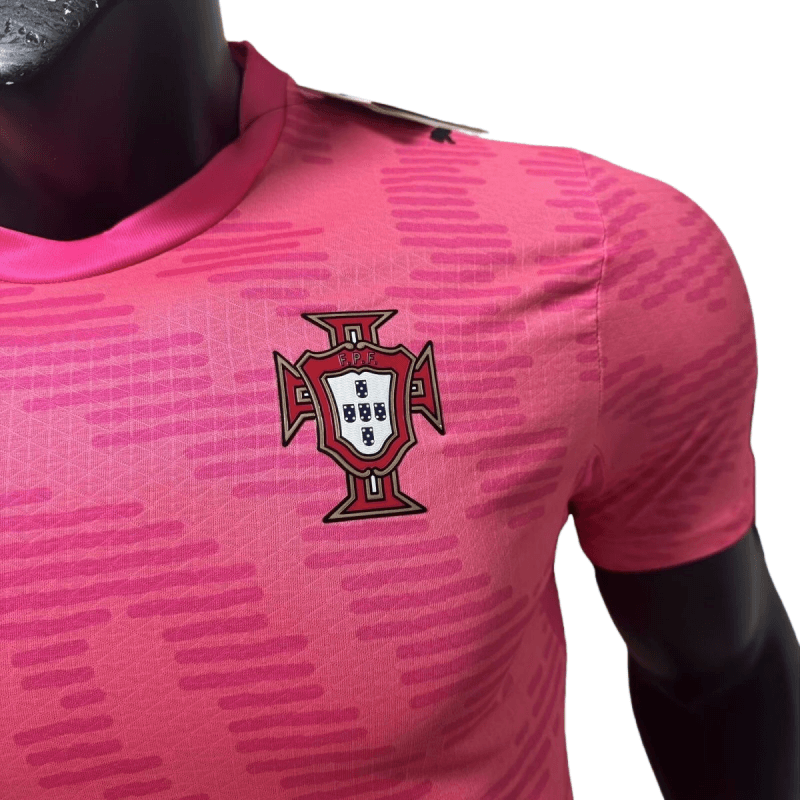 2026 Portugal World Cup Pink Special Edition Football Jersey Player version thumbnail 4