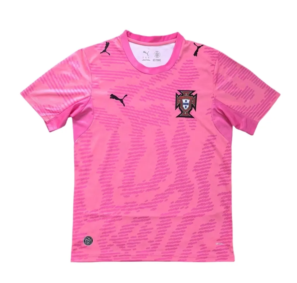 2026 Portugal World Cup Pink Special Edition Football Jersey Player version thumbnail 5