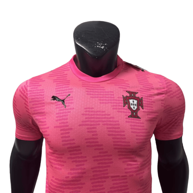 2026 Portugal World Cup Pink Special Edition Football Jersey Player version thumbnail 3
