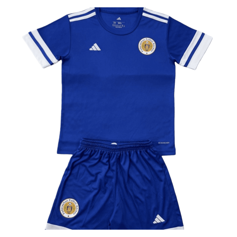 2026 World Cup Curaçao Home Kids Football jersey Kit Fan version thumbnail 3