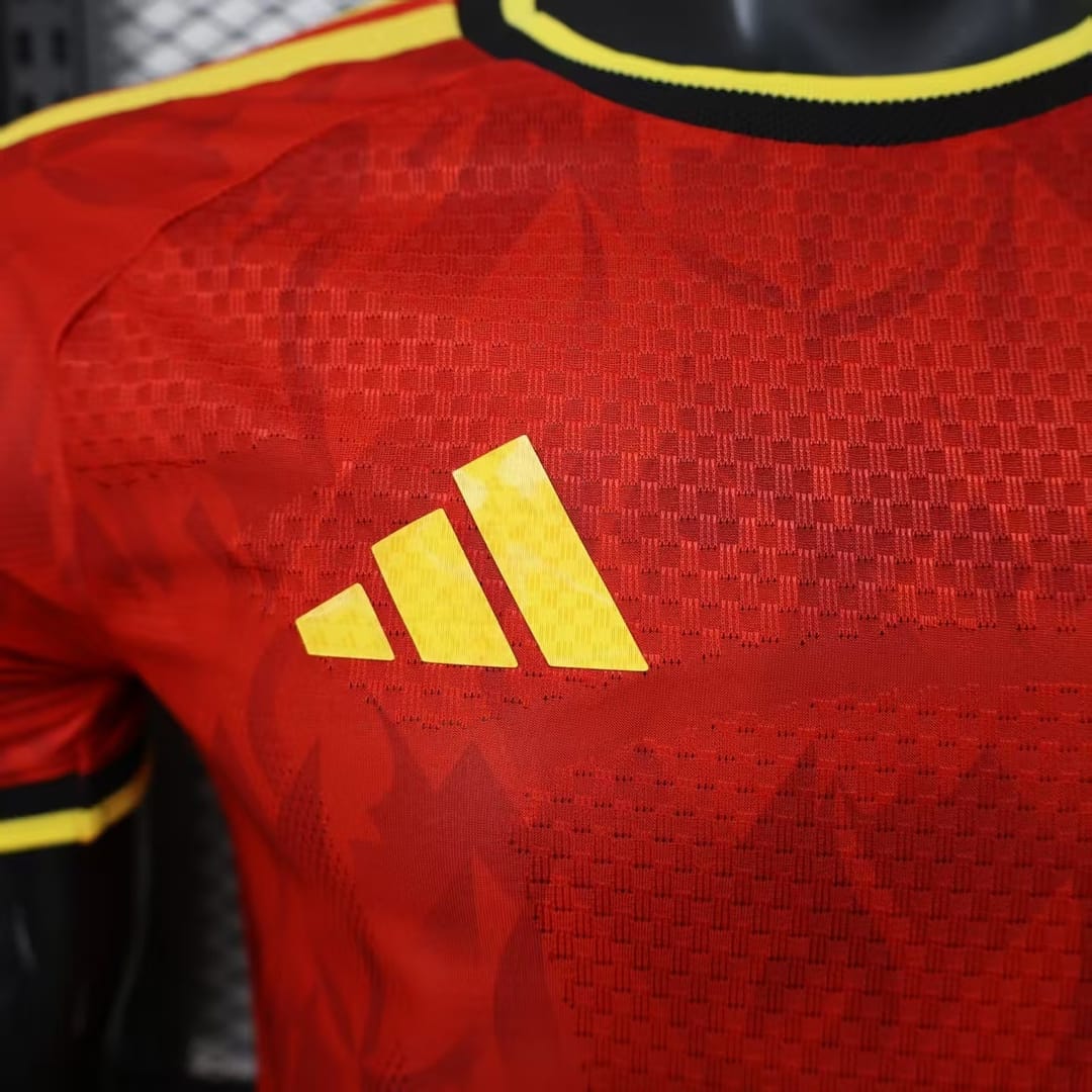 Belgium 2026 World Cup Home Football jersey Player version thumbnail 4