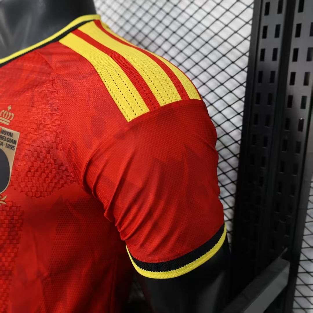 Belgium 2026 World Cup Home Football jersey Player version thumbnail 6