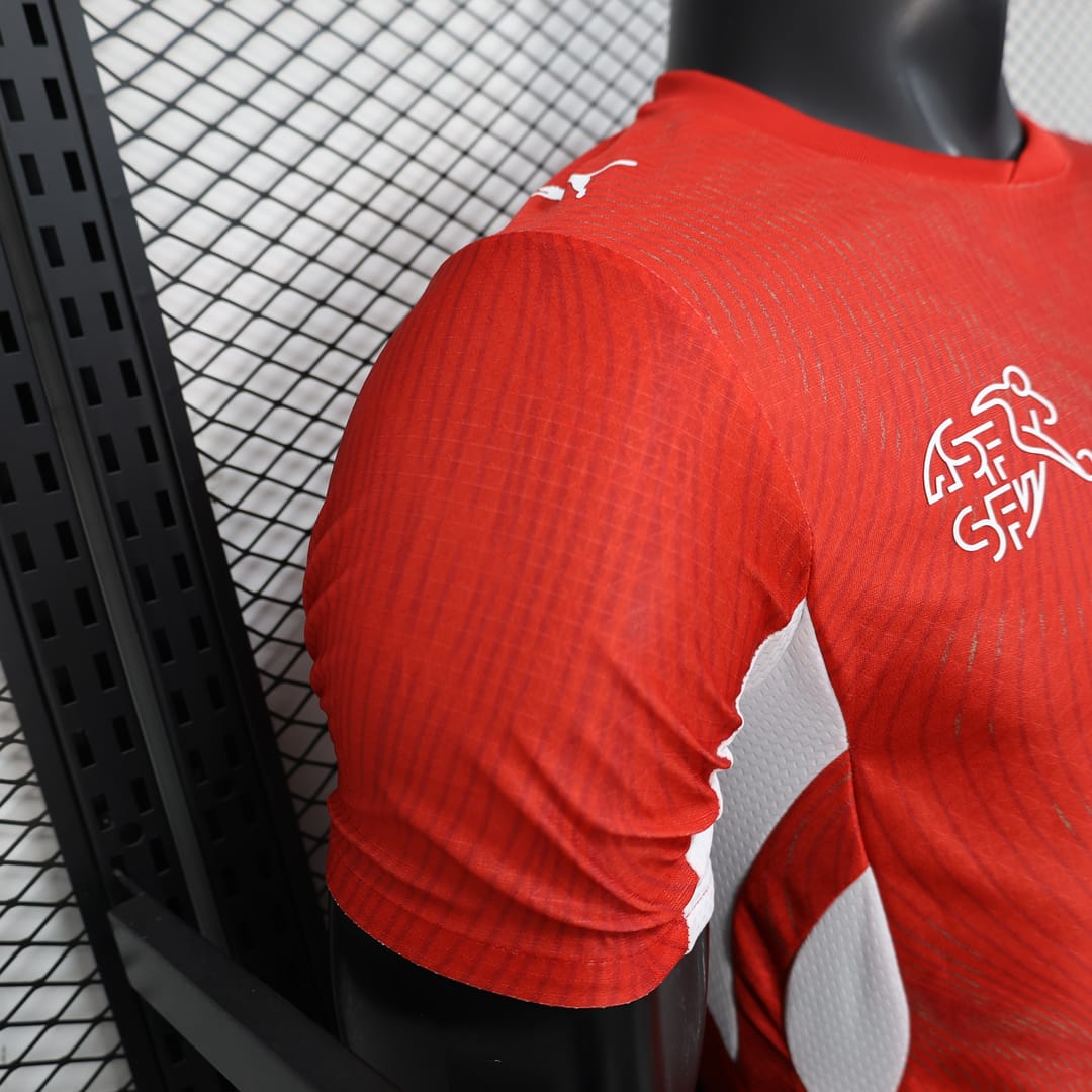 2026 Switzerland World cup Home Football jersey Player Edition thumbnail 7