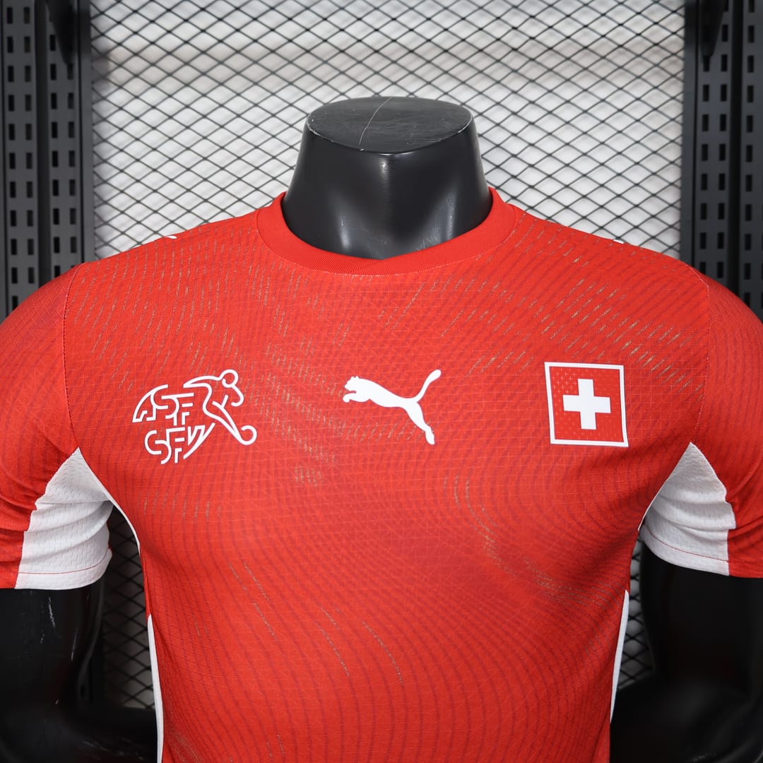2026 Switzerland World cup Home Football jersey Player Edition thumbnail 3