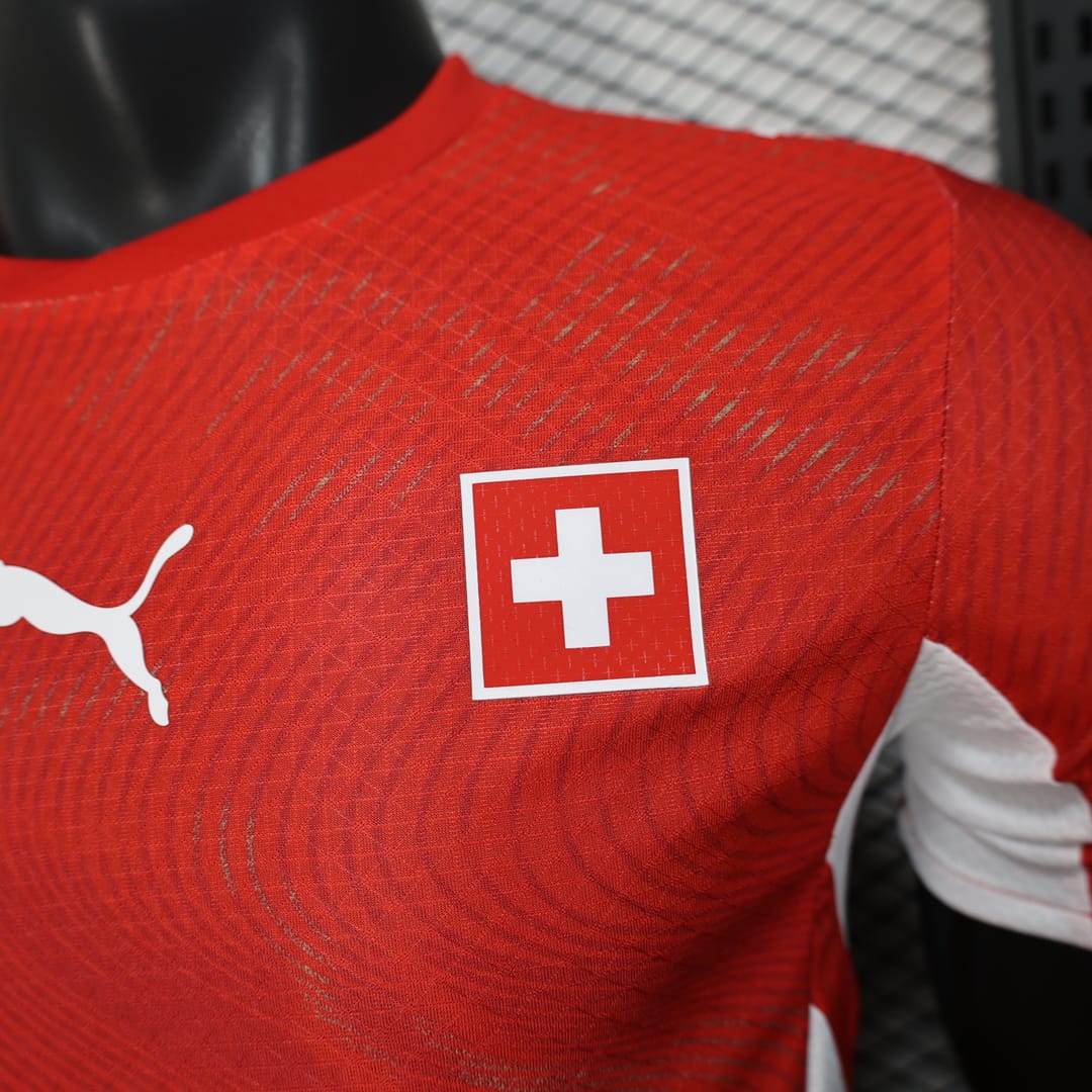 2026 Switzerland World cup Home Football jersey Player Edition thumbnail 6