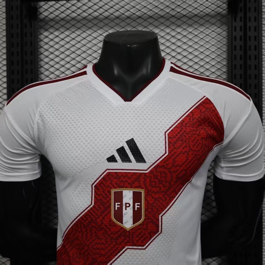 2026 Peru World Cup Home Football jersey Player edition thumbnail 3