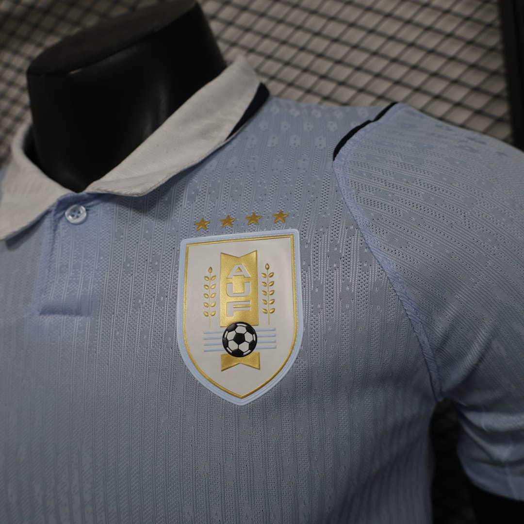 2026 Uruguay World cup Home Football jersey Player Edition thumbnail 5
