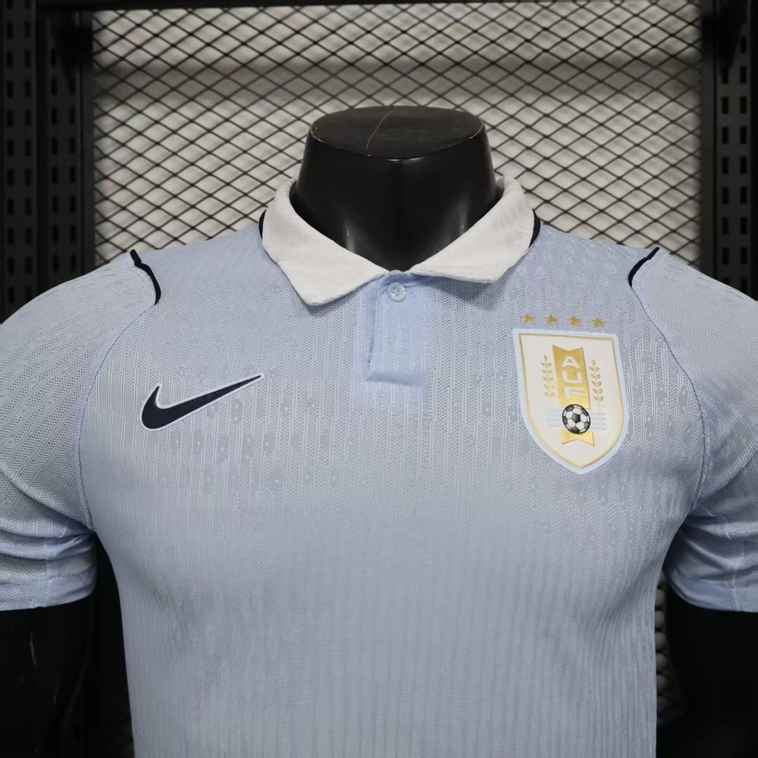 2026 Uruguay World cup Home Football jersey Player Edition thumbnail 3