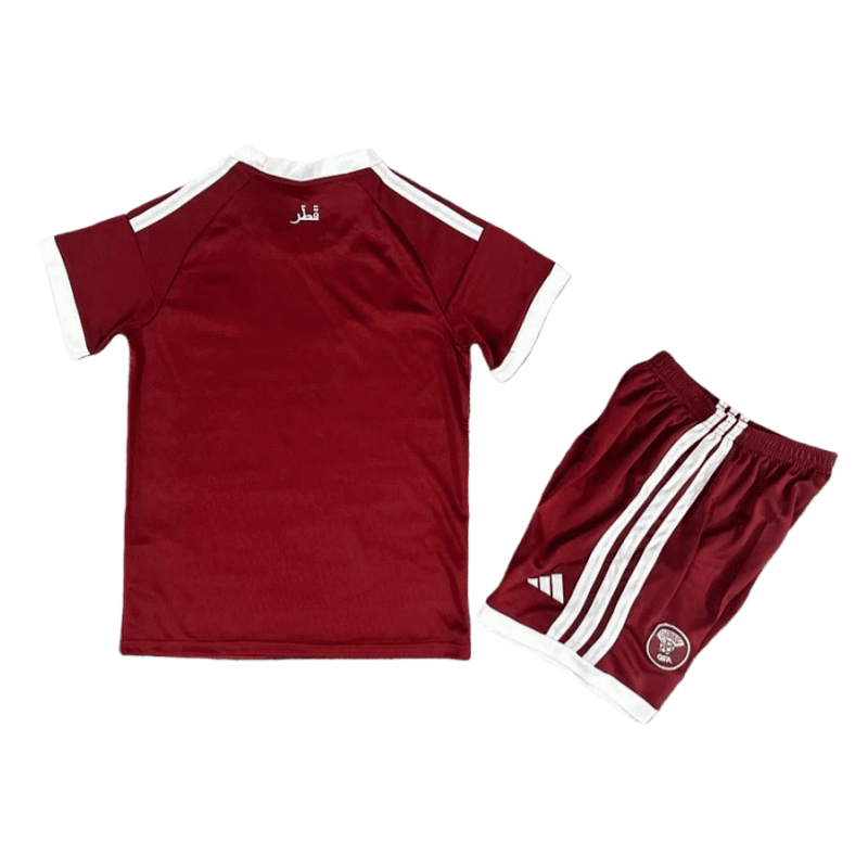 2026 Qatar World Cup Home Kids Football jersey Kit Fan version thumbnail 2