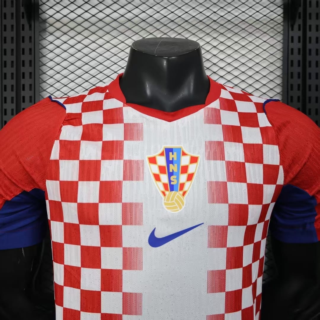 2026 Croatia World cup Home Football jersey Player edition thumbnail 3