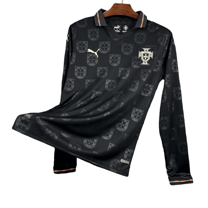 2026 Portugal World cup Away Long Sleeve Football jersey Fan version thumbnail 1