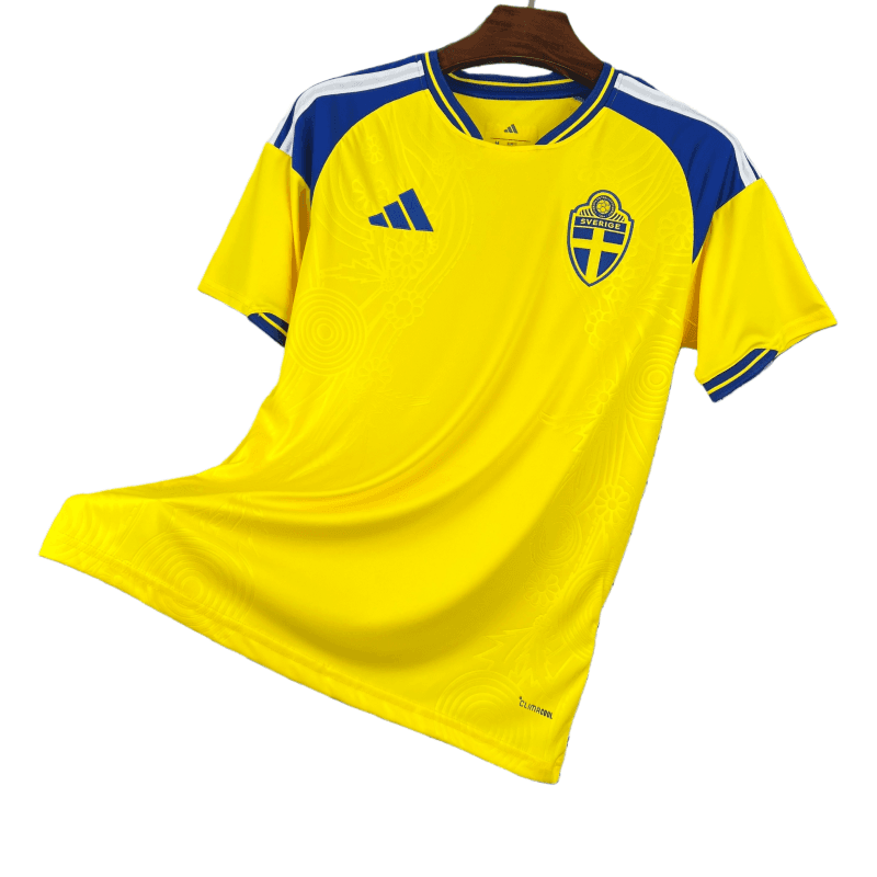 2026 Sweden World Cup Home Football Shirt Fan edition thumbnail 1