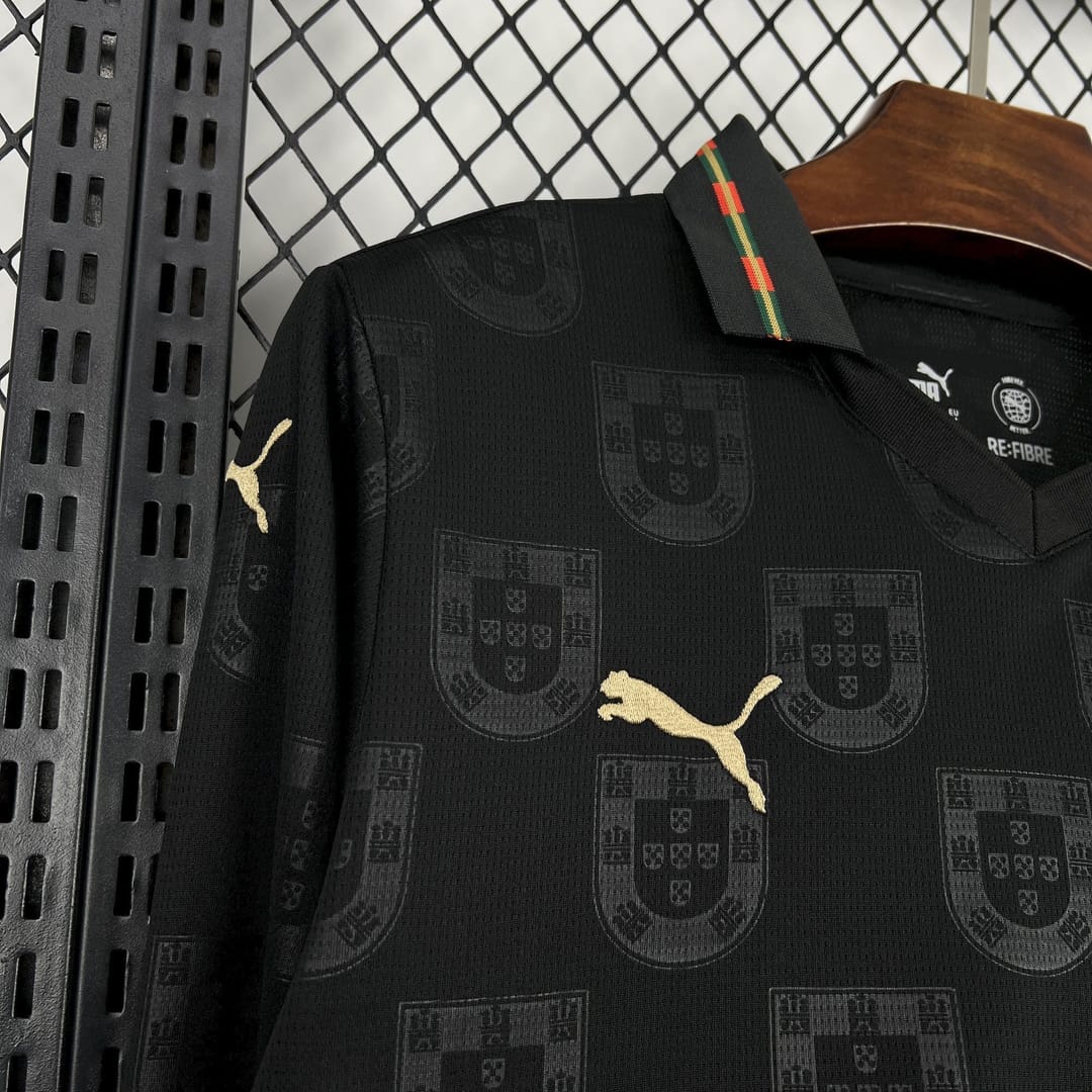 2026 Portugal World cup Away Long Sleeve Football jersey Fan version thumbnail 5