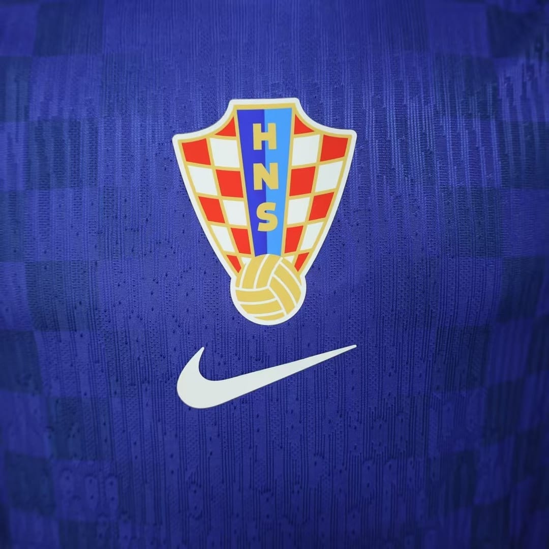 2026 Croatia World cup Away Football jersey Player edition thumbnail 4