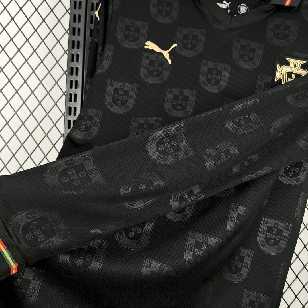 2026 Portugal World cup Away Long Sleeve Football jersey Fan version thumbnail 4