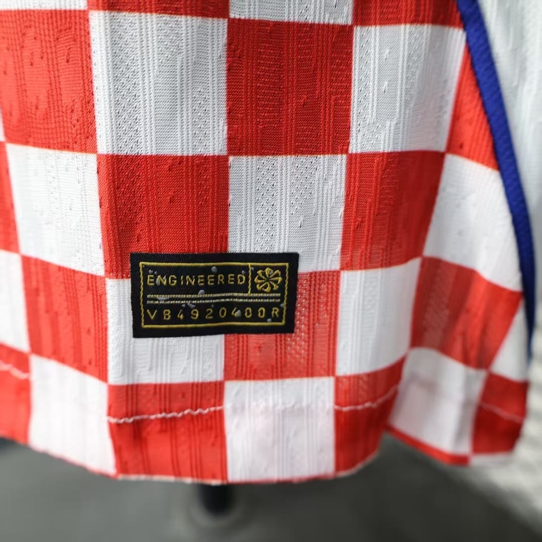 2026 Croatia World cup Home Football jersey Player edition thumbnail 8