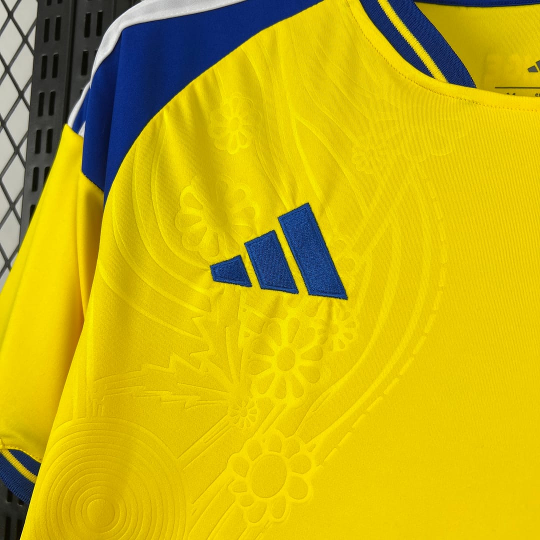2026 Sweden World Cup Home Football Shirt Fan edition thumbnail 6