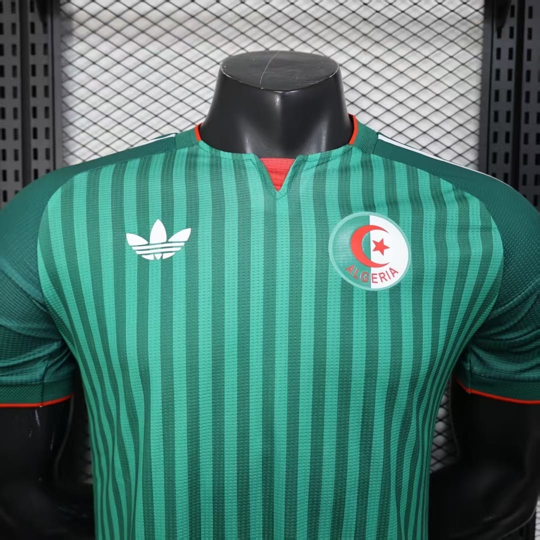Algeria 2026 World Cup Away Football jersey Player edition thumbnail 3