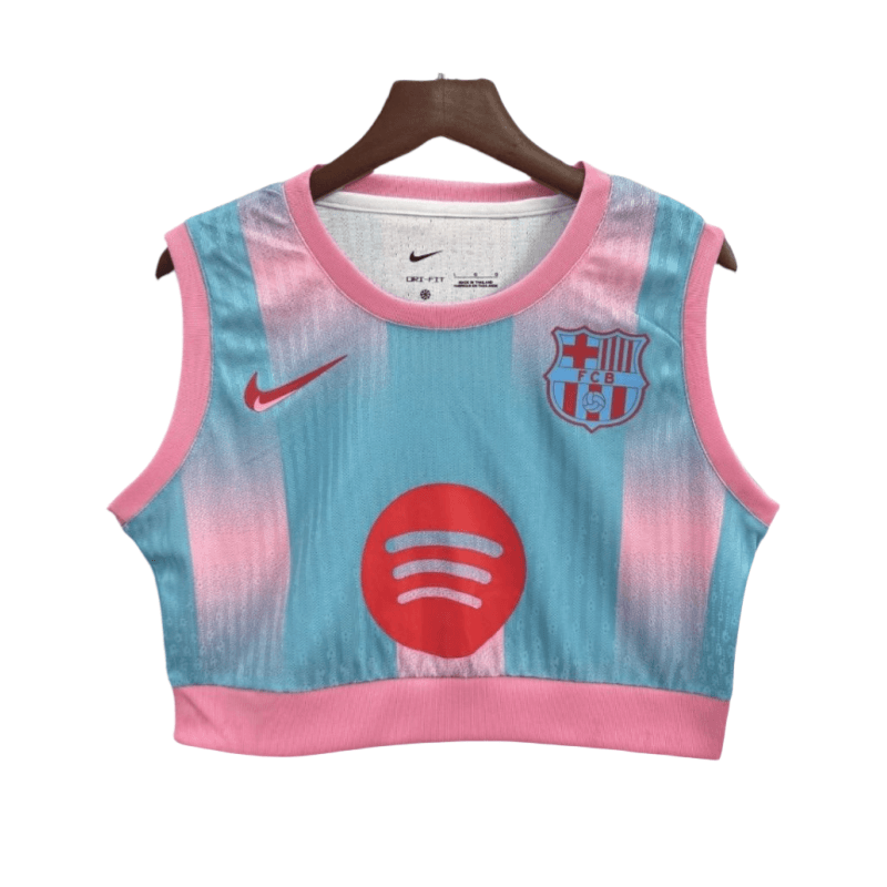 Barcelona 2025-26 women's trendy football vest（Multiple styles）-Non customized thumbnail 2