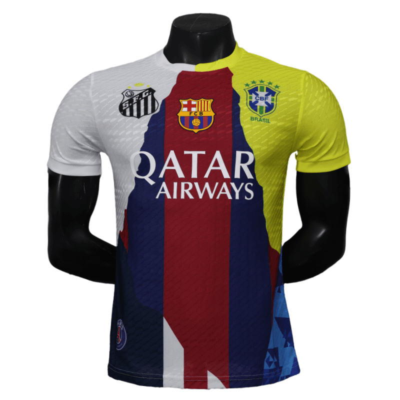 Neymar.jr #10 Barcelona United Club Shirt 2025-Non-Customize thumbnail 1
